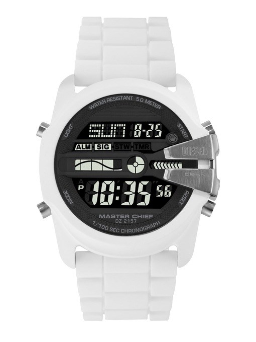 Diesel Master Chief White Watch DZ2157