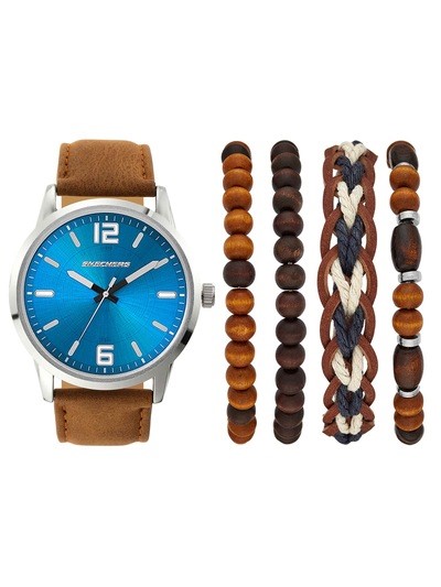 Skechers Sets Brown Watch Set SR9026