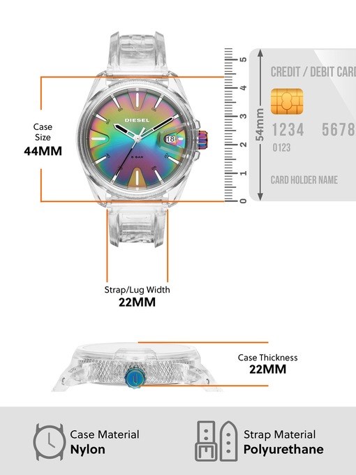 Diesel Ms9 Clear Watch DZ1926