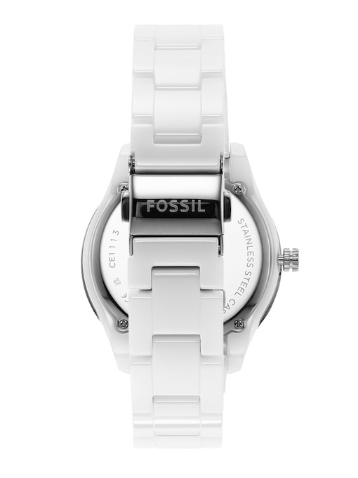 Fossil Stella White Watch CE1113