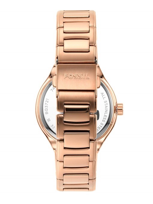 Fossil Eevie Rose Gold Watch BQ3721