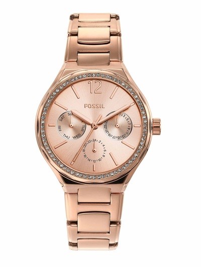 Fossil Eevie Rose Gold Watch BQ3721