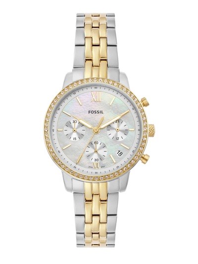 Fossil Neutra Two Tone Watch ES5216