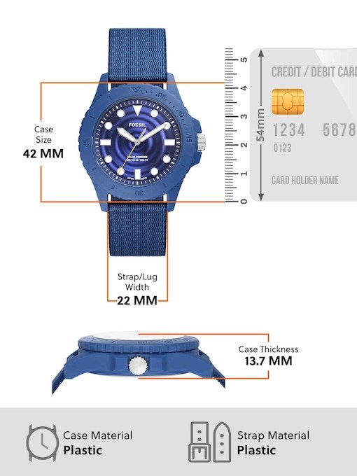 Fossil Fb-01 Blue Watch FS5893 Fossil Fb-01 Blue Watch FS5893
