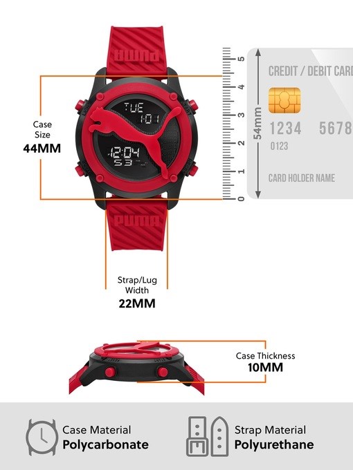 PUMA Big Cat Red Watch P5100