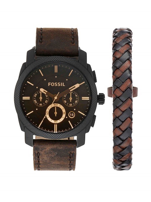 Fossil Machine Brown Watch FS4656