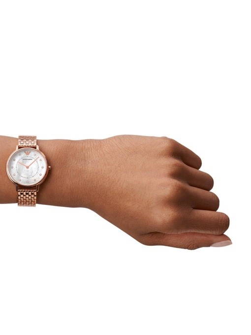 Emporio Armani Rose Gold Watch AR11006