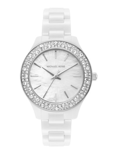 Michael Kors Liliane White Watch MK4649