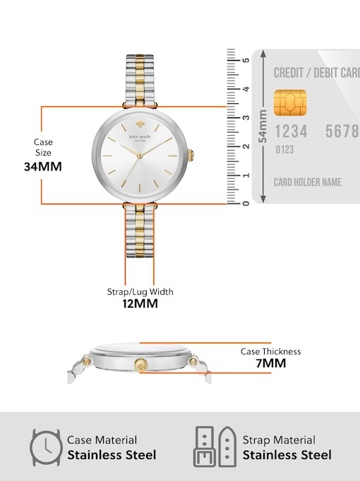 Kate Spade Holland Two Tone Watch KSW1119