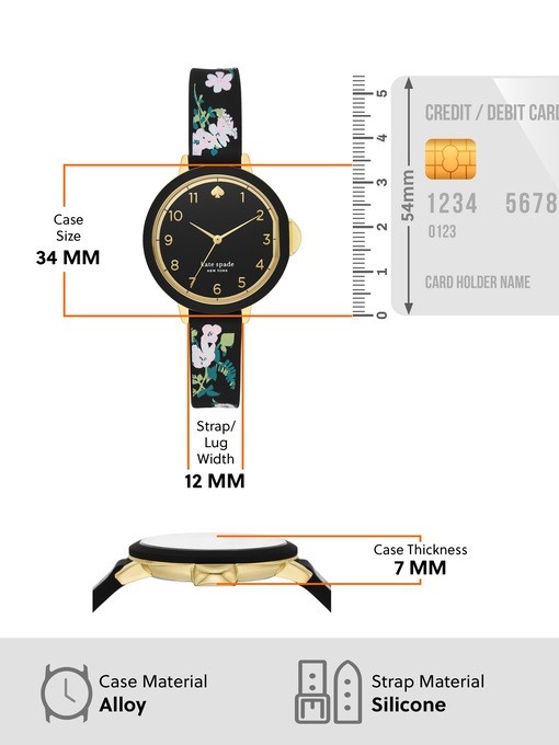 Kate Spade Park Black Watch KSW1731