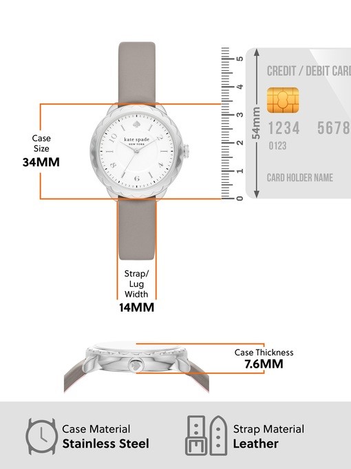 Kate Spade Morningside Grey Watch KSW1757