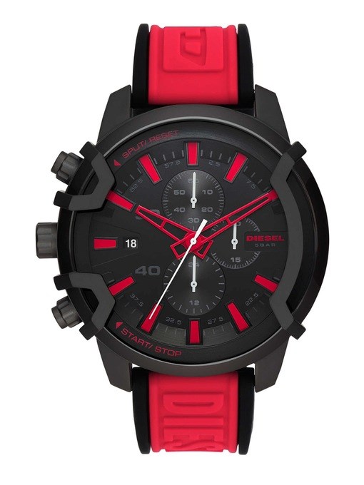 Diesel Griffed Two Tone Watch DZ4530
