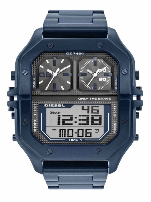 Diesel Clasher Blue Watch DZ7464