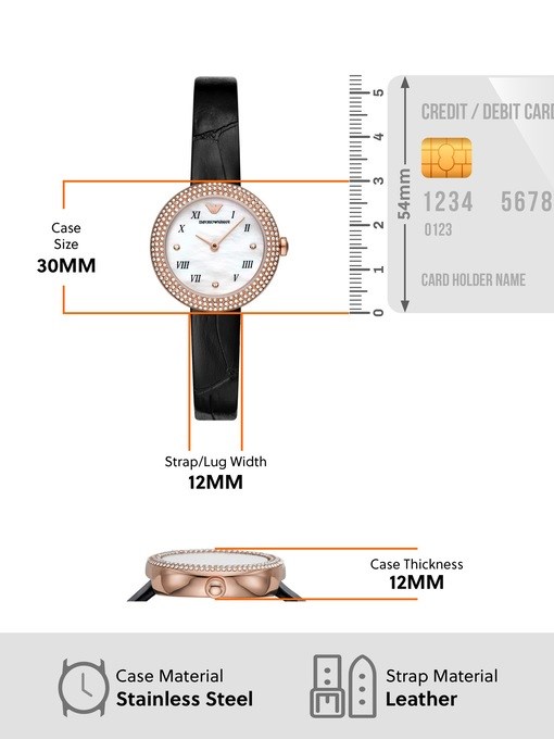Emporio Armani Black Watch AR11356