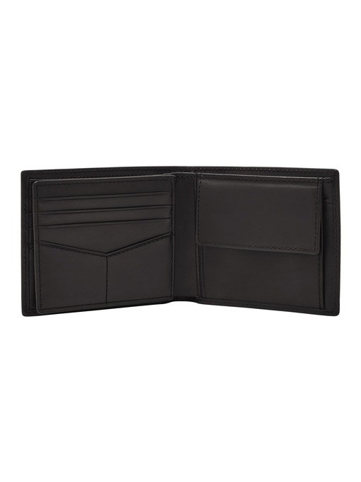 Fossil Derrick Black Wallet ML3687001