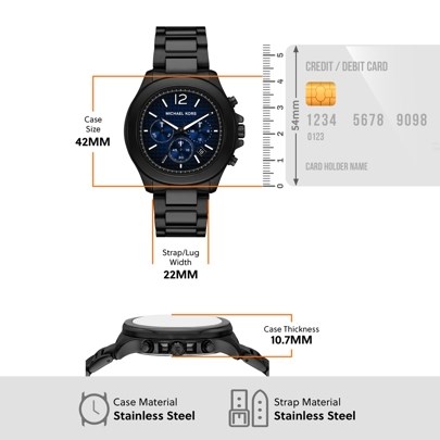 Michael Kors Sage Black Watch MK9193