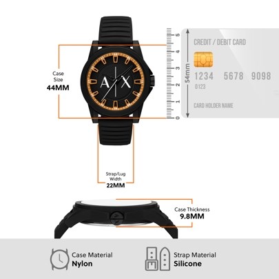 Armani Exchange Black Watch AX2536