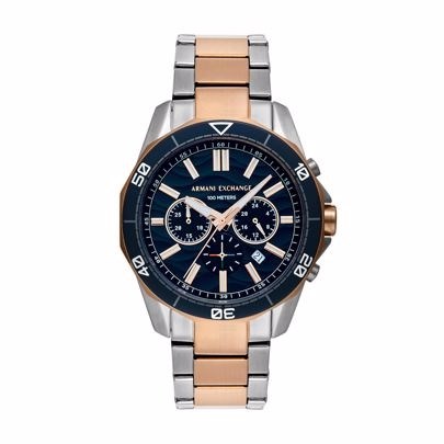 Armani Exchange Two Tone Watch AX1965
