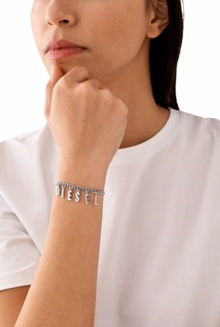 Diesel Steel Silver Bracelet DX1493040