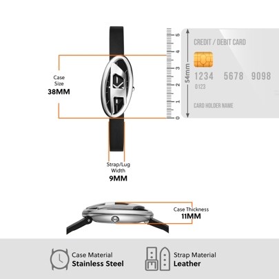 Diesel D-Era Black Watch DZ5612