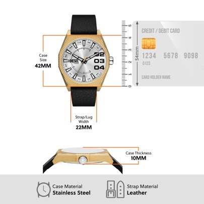Diesel Scraper Black Watch DZ2219