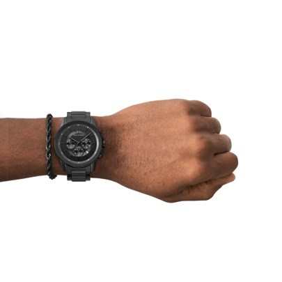 Armani Exchange Black Watch AX7163SET