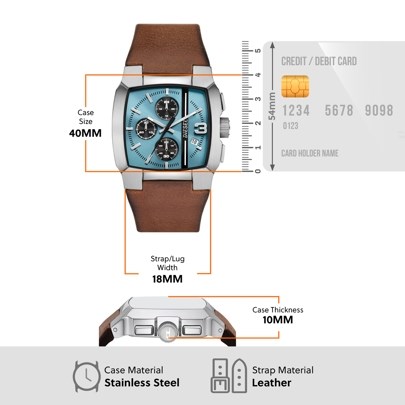 Diesel Cliffhanger Brown Watch DZ4675