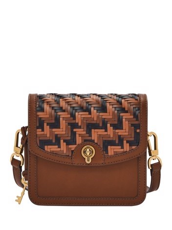 Fossil Ainsley Brown Crossbody Bag SHB3217762