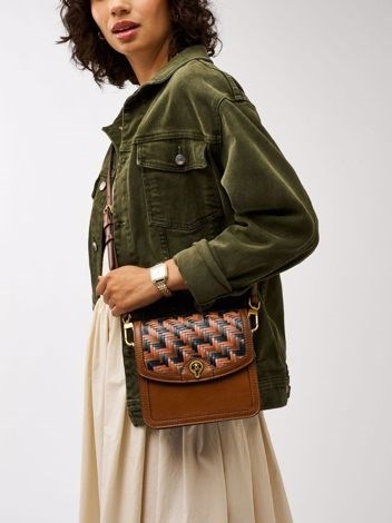 Fossil Ainsley Brown Crossbody Bag SHB3217762