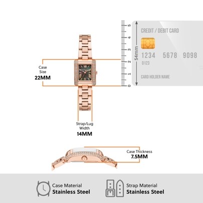 Michael Kors Emery Rose Gold Watch MK4868
