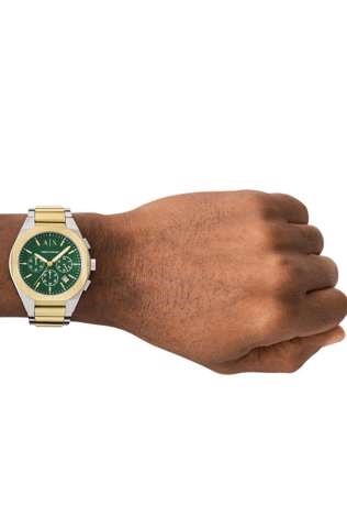 Armani Exchange Two Tone Watch AX4184