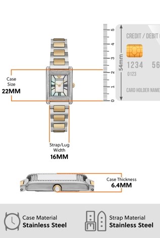 Emporio Armani Two Tone Watch AR11642