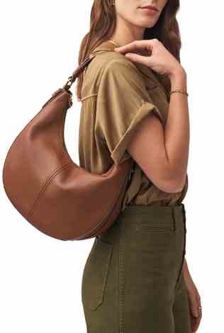Fossil Shae Brown Hobo Bag SHB3165210