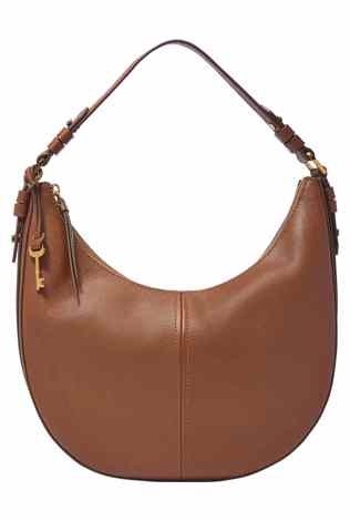 Fossil Shae Brown Hobo Bag SHB3165210