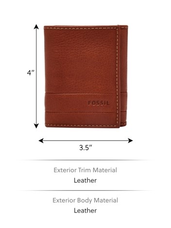 Fossil Lufkin Brown Wallet SML1395210