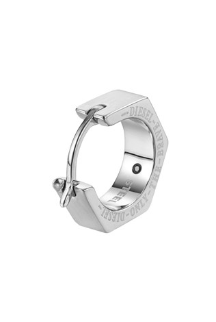 Diesel Steel Silver Earring DX1345040