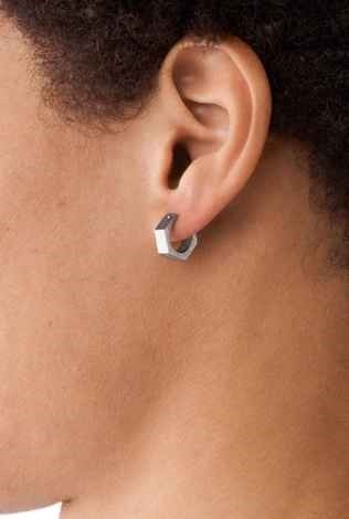 Diesel Steel Silver Earring DX1345040