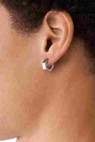 Diesel Steel Silver Earring DX1345040