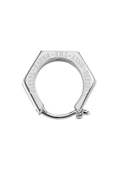 Diesel Oval D Logo Gold Earring DX1590710