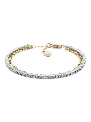 Fossil Heritage Two Tone Bracelet JA7281998