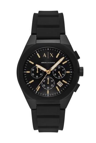 Armani Exchange Black Watch AX7165SET