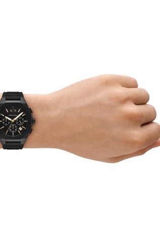 Armani Exchange Black Watch AX7165SET