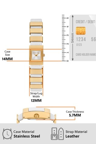 Michael Kors Darrington White Watch MK4899