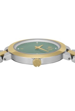 Armani Exchange Two Tone Watch AX5176