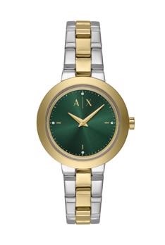 Armani Exchange Two Tone Watch AX5176