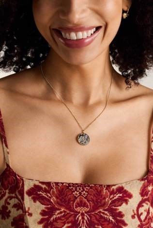 Fossil Jewelry Gold Necklace JF04847710