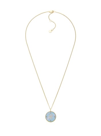 Fossil Jewelry Gold Necklace JF04848710