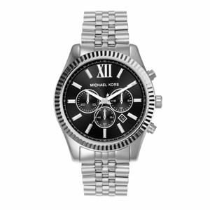 Michael Kors Lexington Silver Watch MK8602