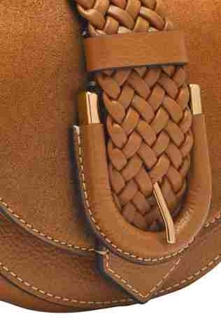 Fossil Harwell Brown Crossbody Bag ZB1998216