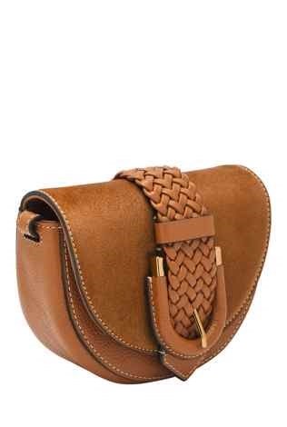 Fossil Harwell Brown Crossbody Bag ZB1998216